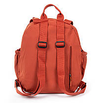 Рюкзак-сумка шкільний підлітковий помаранчевий міський легкий та м'який для дівчинки 6-11 клас один відділ Lanpad WA3088, фото 3