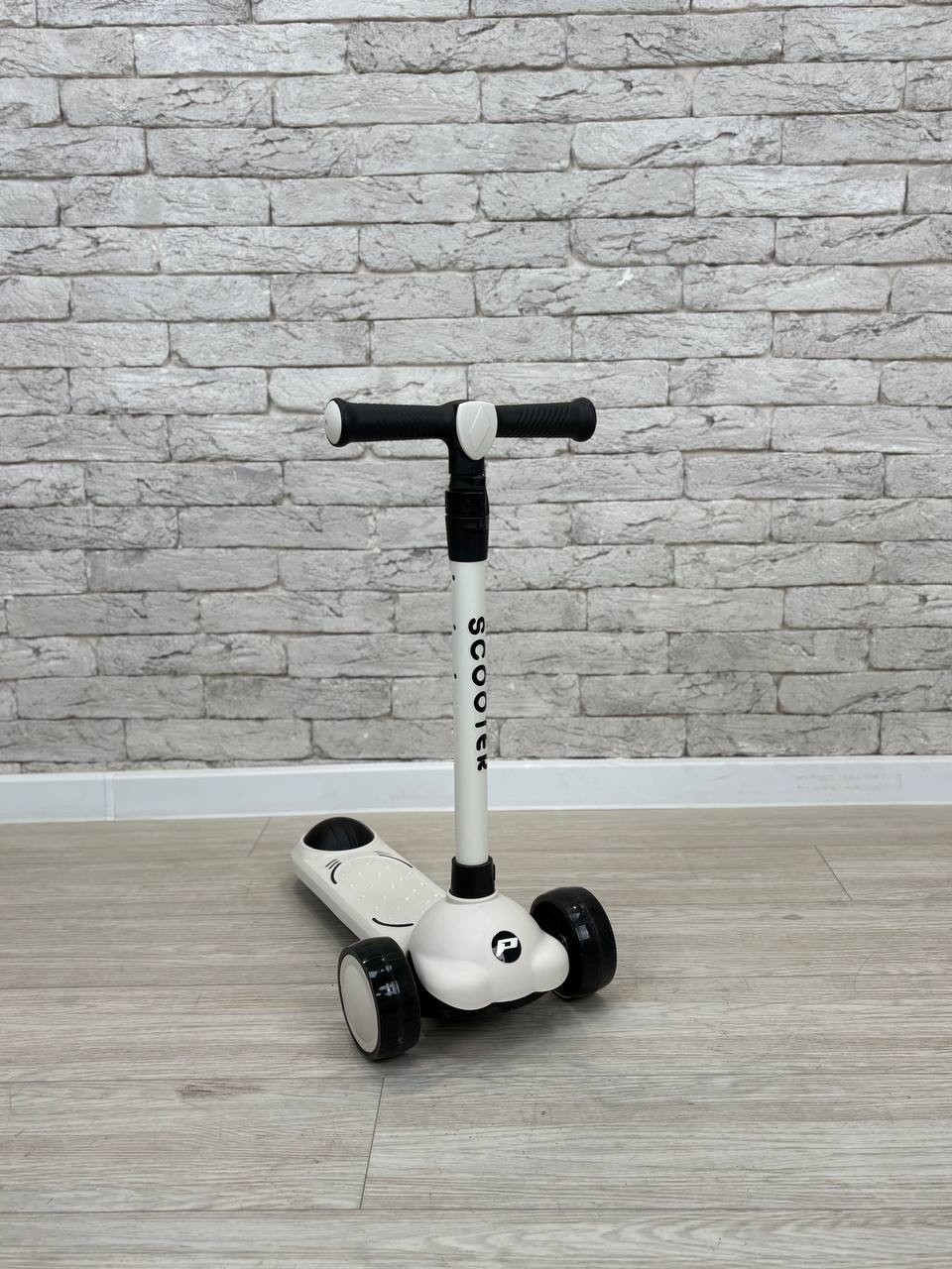 Дитячий триколісний самокат JR3-129-B з українською музикою, фото 1