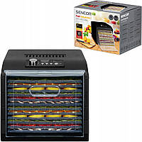 Дегідратор харчовий, сушарка харчова, Sencor SFD 6600BK, 500 W