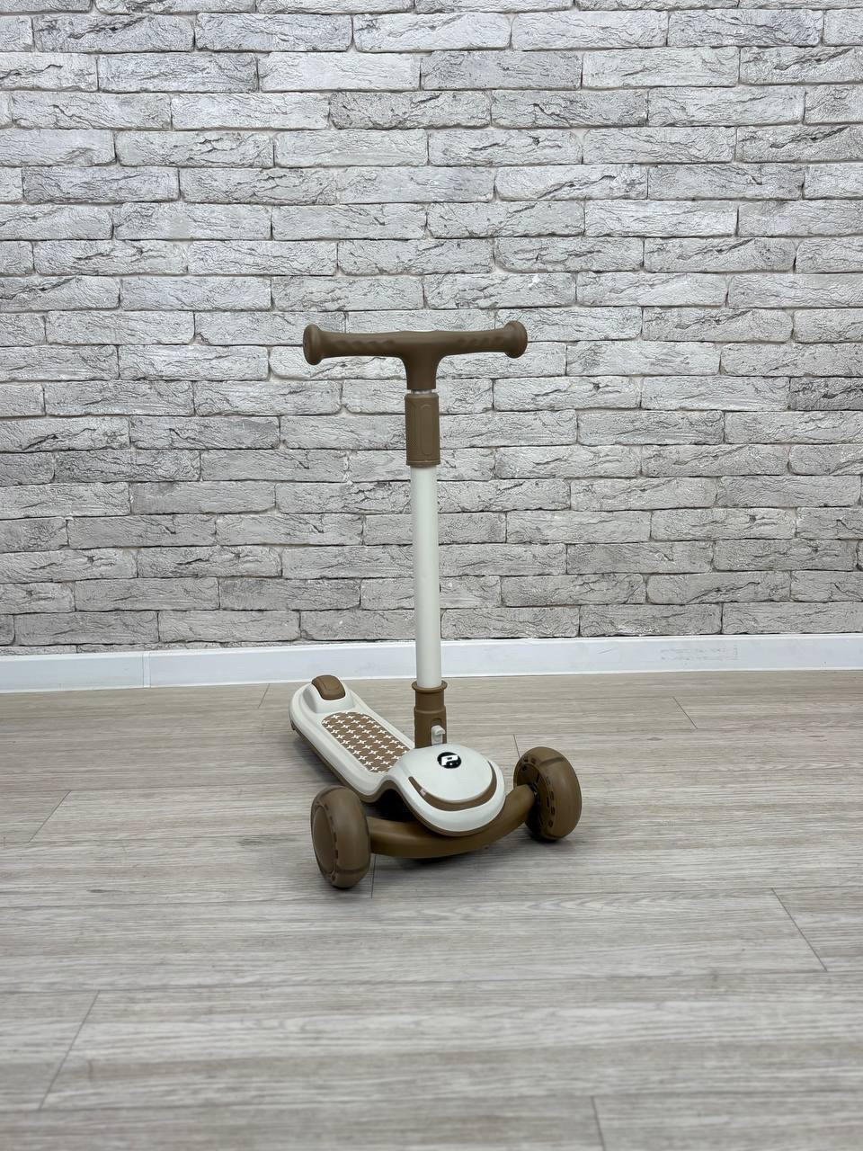 Дитячий самокат iTrike JR3-128-BRN Mini з українською музикою, фото 1