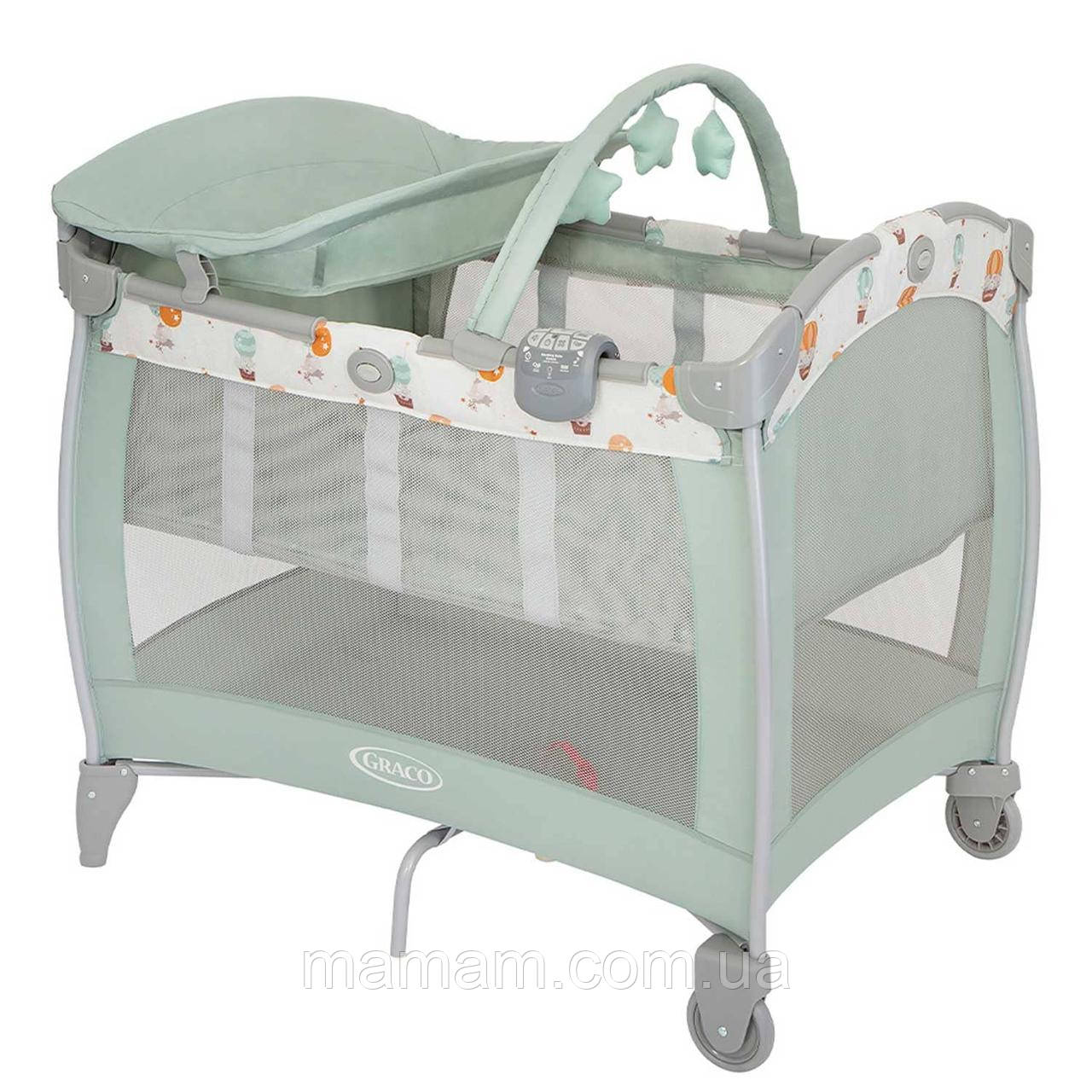 Манеж-ліжко Graco Contour Electra Up Away, фото 1