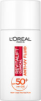 Флюїд з вітаміном С для захисту обличчя SPF 50 L'Oreal Paris Revitalift Clinical SPF50+ Anti-UV Fluid