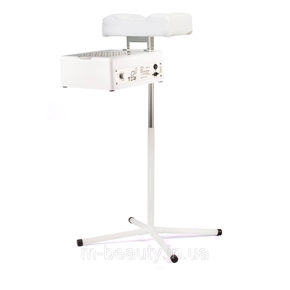 Комплект для педикюру 2в1: Педикюрна підставка Тері та настільна витяжка для педикюру/манікюру 800М, фото 1