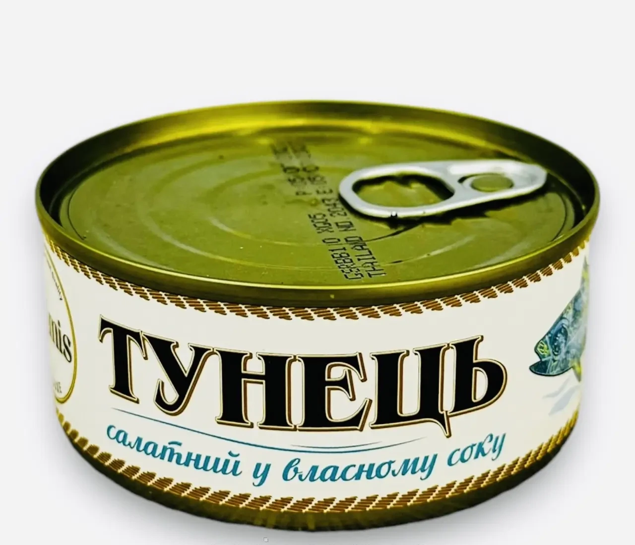 Тунець салатний цілий в маслі De luxe Valmis ж/б 150 г Таїланд, фото 1