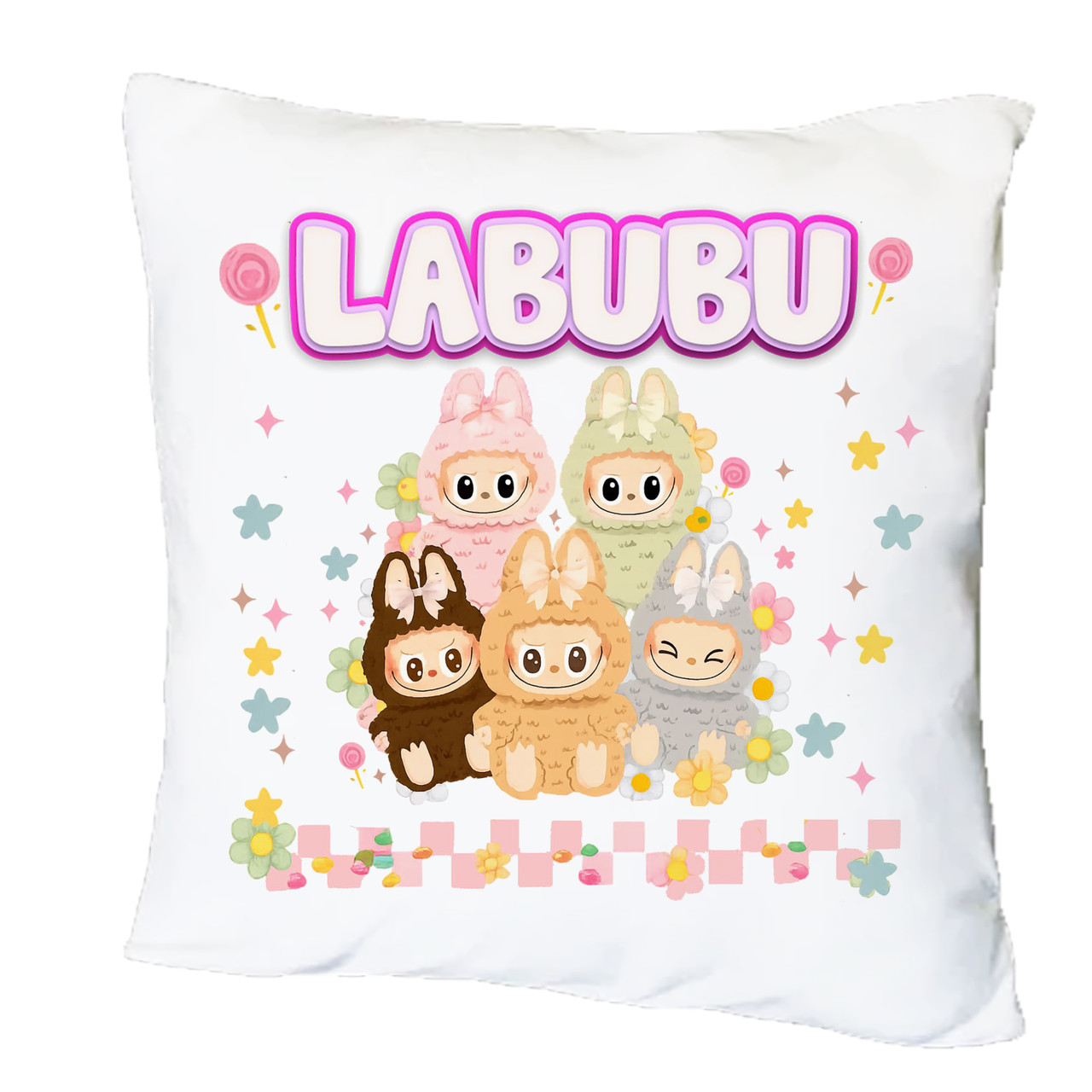 Подушка з друком "Labubu" №3 (28445), фото 1