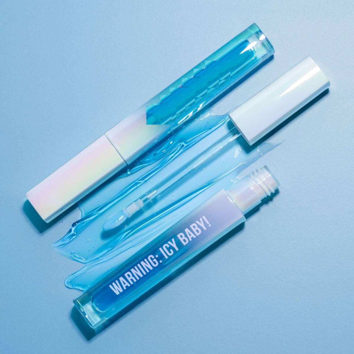 Блиск для збільшення об'єму губ Lip Oil Volume Lips Silk Balm Spicy з гіалуроновою кислотою і ментолом 3 мл, фото 1