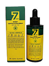 Відновлююча сироватка для обличчя з центелою Cica та кислотами AHA/BHA/PHA від запалень та зморшок May Island 50 мл
