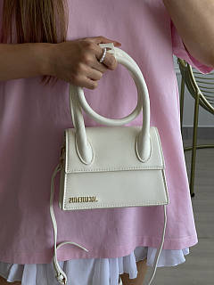 Сумка жіноча Jacquemus Premium білий