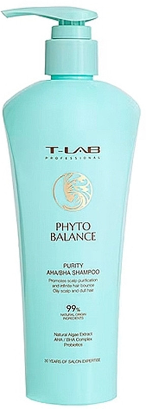 Шампунь для волосся з кислотами Phyto Balance Purity Aha/Bha Shampoo T-Lab Professional, 300 мл, фото 1