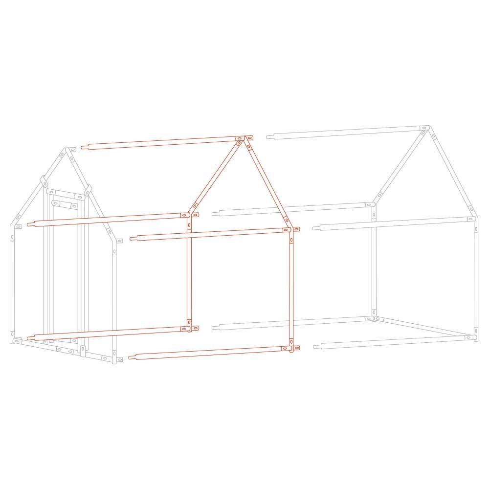 Додаткова секція до вольєра для птахів MAST Gartentechnik MT-C2, фото 1