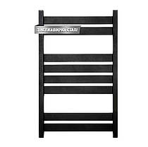 Водяна рушникосушка NAVIN Largo 500х800 (чорний муар), фото 2