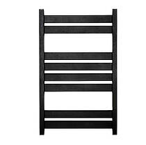 Водяна рушникосушка NAVIN Largo 500х800 (чорний муар), фото 3