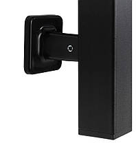 Водяна рушникосушка NAVIN Largo 500х800 (чорний муар), фото 5