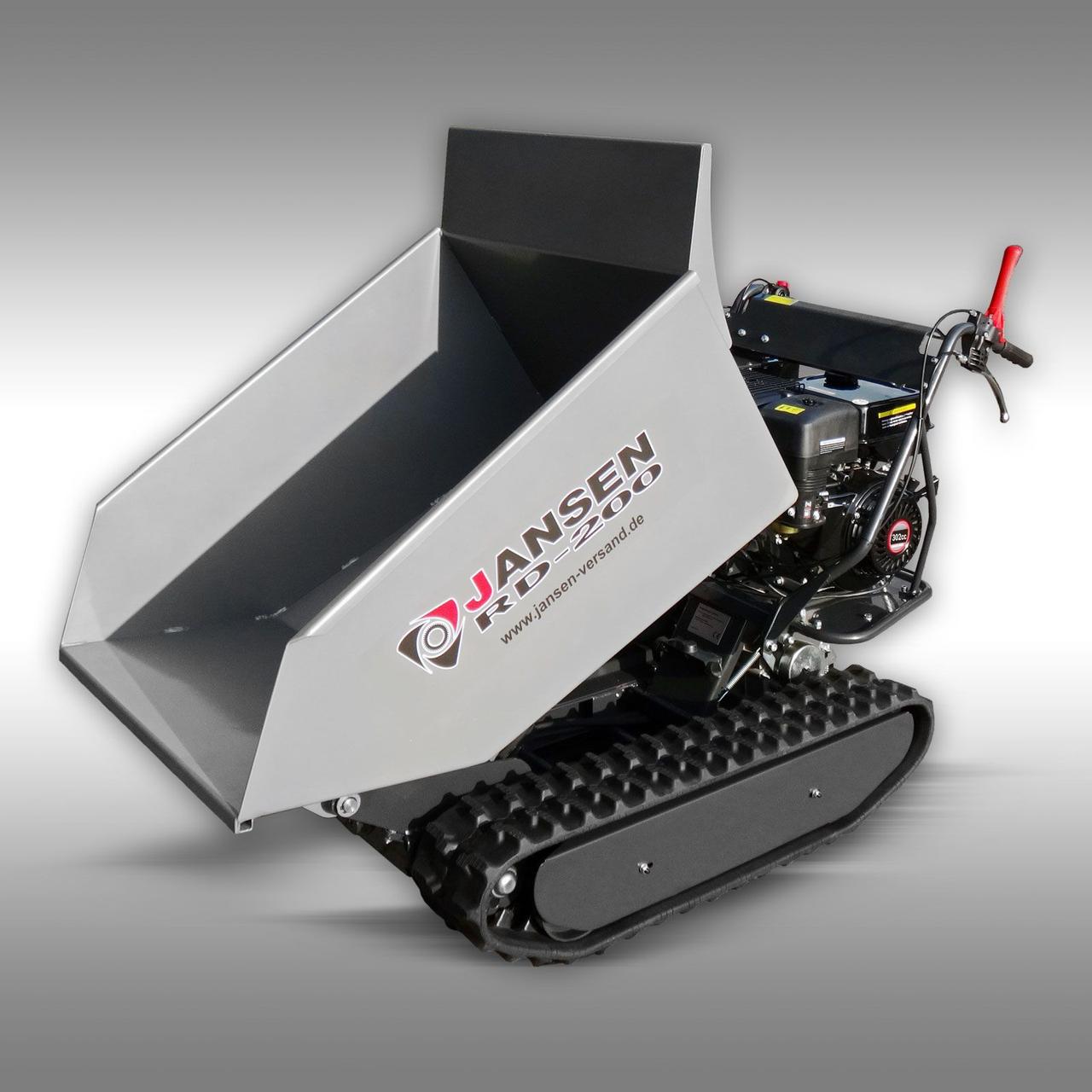 Думпер гусеничний, міні самоскид Jansen RD-200 (9 к.с.), фото 1