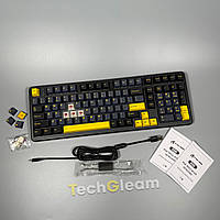 Ігрова механічна клавіатура ATTACK SHARK X98,RGB,Hot-Swap,Blueberry Switch