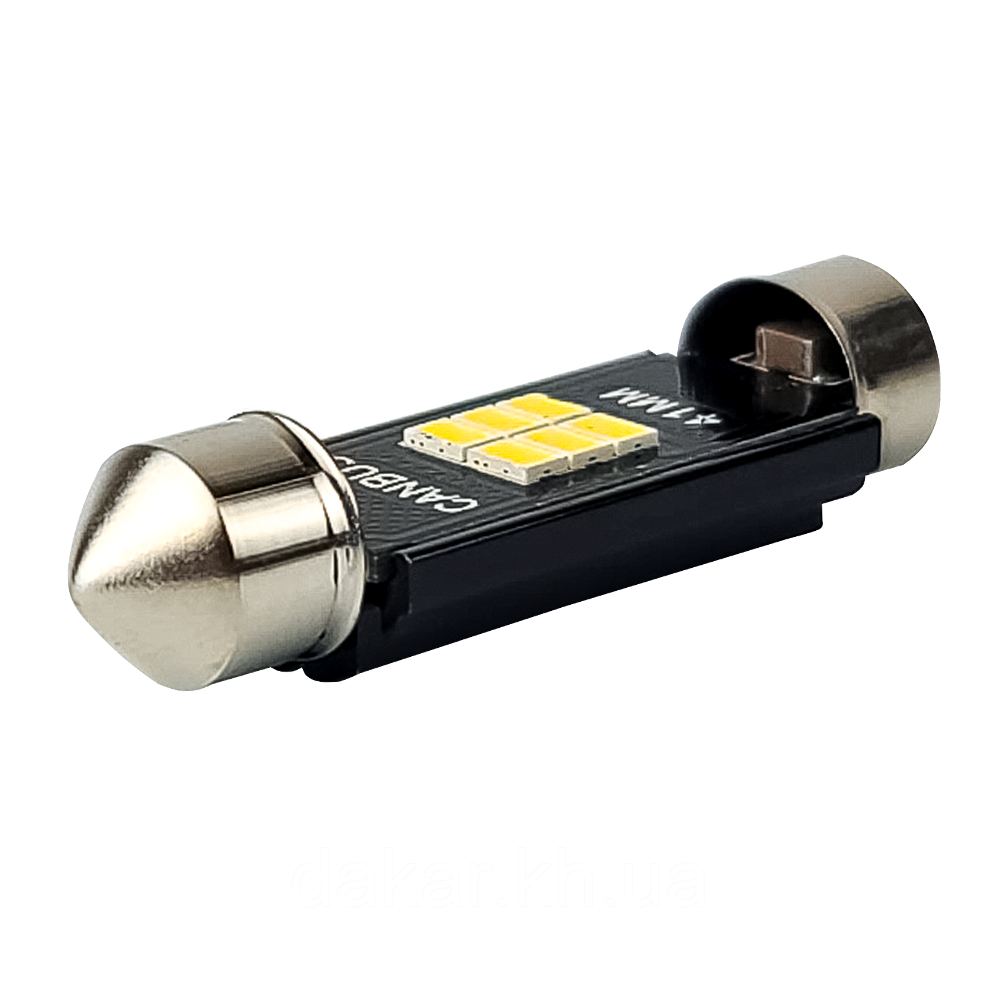 DriveX Glow V2 T11 36mm 9-32V CAN 3W C5W софіт світлодіодна лампа, фото 1