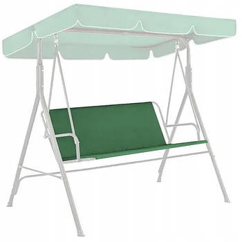 Текстильне сидіння для садової гойдалки, водонепроникне, чохол-основа для гойдалки