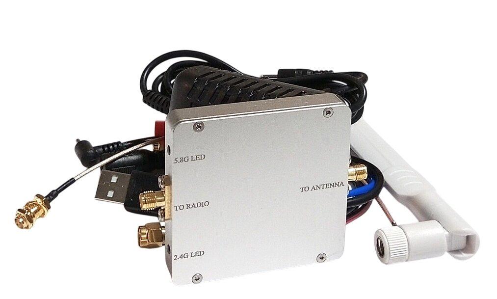 Підсилювач радіосигналів двочастотний 2,4/5,8ГГц 4W (36дБм), оригінал EDUP EP-AB015