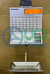 BIZERBA SC II 400 Wi-Fi 15кг. (2019 р.) Вживані ваги з друком етикетки