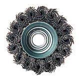 Щітка-чашка Vitals плетена сталь 65 мм М14, 0,5 мм, фото 3