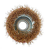 Щітка-чашка Vitals гофрована латунова 65 мм М14, 0,3 мм, фото 3