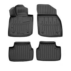 Килимки в салон MINI Cooper 3 F55 5D 2014-2023 з бортом, поліуретан, 4шт Stingray 5032054