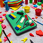 Пластикова дошка для пластиліну формату А4 250х180 мм "Irbis" 1 шт., фото 4