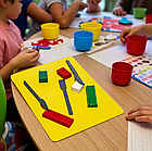 Пластикова дошка для пластиліну формату А4 250х180 мм "Irbis" 1 шт., фото 6