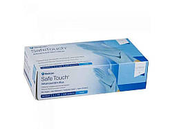 Рукавички нітрилові оглядові L (50 пар) сині ТМ MEDICOM