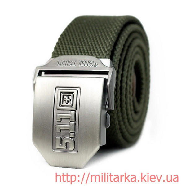 Ремінь тактичний 5.11 Metall Buckle олива