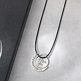 Підвіска місяць I Love You to the Moon and Back кулон з місяцем кольє для закоханих, фото 5