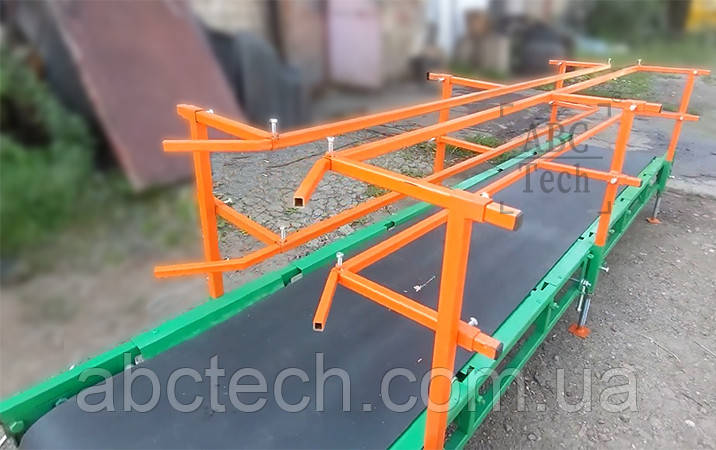 Відвідний транспортер для мішків Стрічковий конвеєр фасувальної лінії універсальний 220/380 В, фото 1