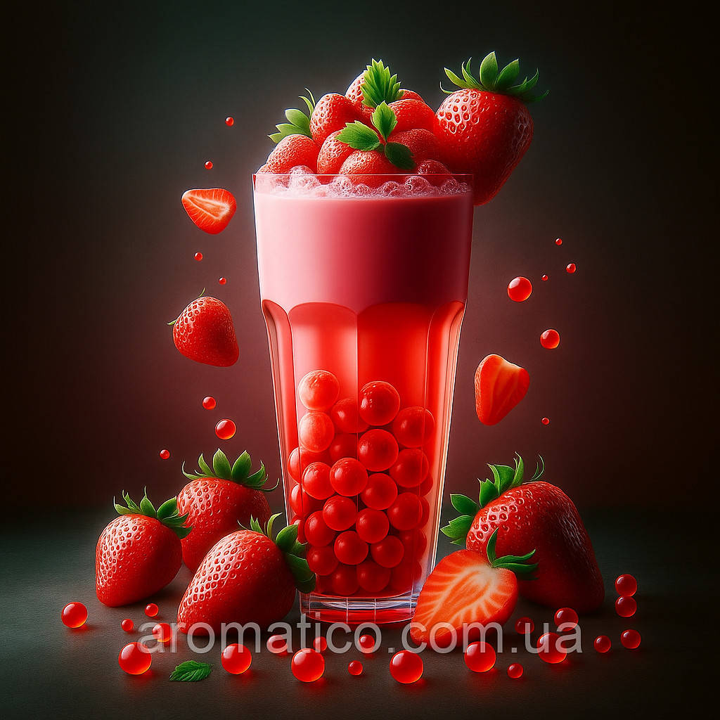 Bubble Tea кульки "Полуниця" 1,8 кг, фото 1