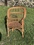 Крісло відпочинкове з лози. Арт:419, фото 5
