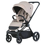 Універсальна коляска 2в1 El Camino Persona ME 1091-1 Pearl Beige Бежева, фото 4