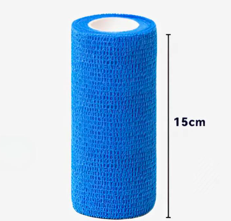 Бинт бандажний еластичний самоклейний (15 см × 4.5 м), фото 1