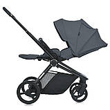 Універсальна коляска 2в1 El Camino Persona ME 1091-1 Rock Gray Сіра, фото 10