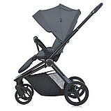 Універсальна коляска 2в1 El Camino Persona ME 1091-1 Rock Gray Сіра, фото 6