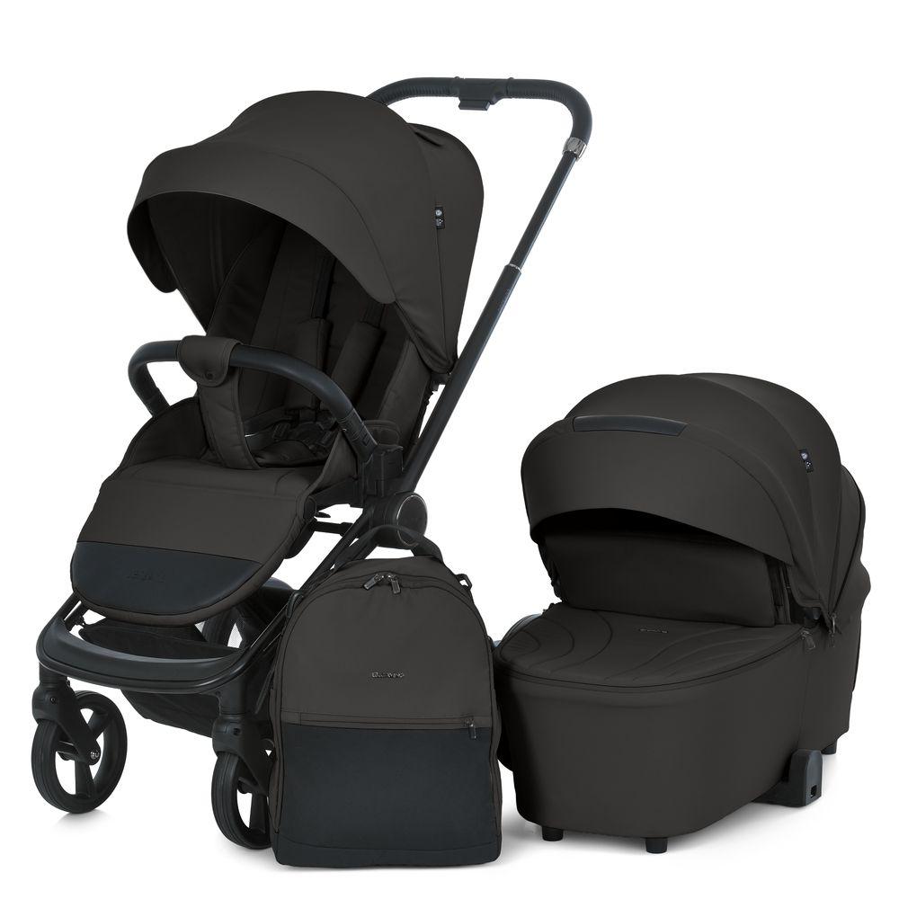 Універсальна коляска 2в1 El Camino Persona ME 1091-1 Total Black Чорна