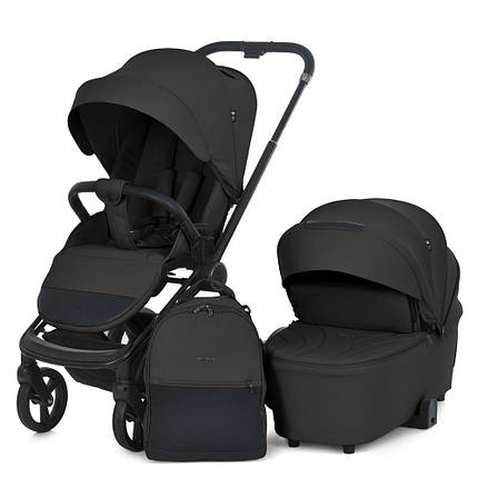 Універсальна коляска 2в1 El Camino Persona ME 1091-1 Total Black Чорна, фото 1