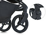 Універсальна коляска 2в1 El Camino Persona ME 1091-1 Total Black Чорна, фото 9