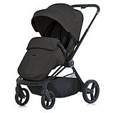 Універсальна коляска 2в1 El Camino Persona ME 1091-1 Total Black Чорна, фото 3