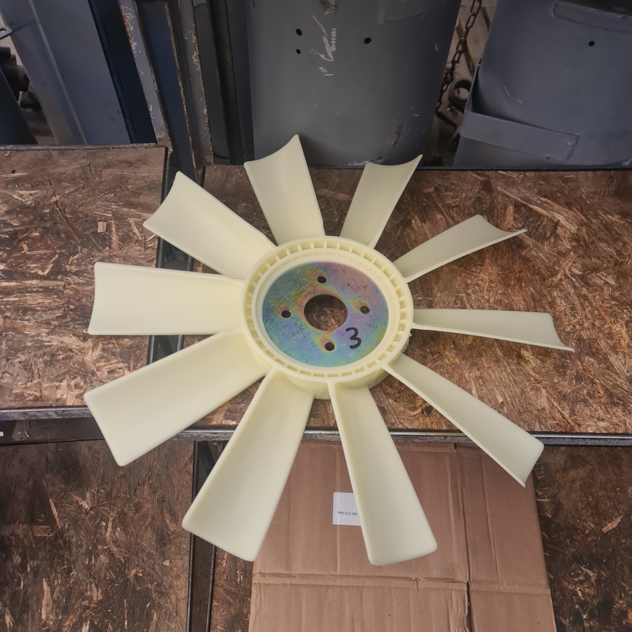 Крильчатка вентилятора ЯМЗ 238-236 .Т150, фото 1