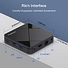 Смарт ТВ Приставка H96 Max 2/16 Гб RK3518, Android 14, фото 2