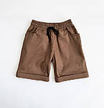 Шорти для хлопчика на резинці котон Смайл Тайм SmileTime Walk, фото 4