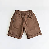 Шорти для хлопчика на резинці котон Смайл Тайм SmileTime Walk, фото 5
