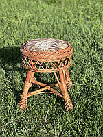 Плетений крісло-стілець з лози. Арт:0775