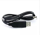 Перехідник кабель USB to DC 5.5х2.1 для роутера, модему, маршрутизатора, комутатора тощо 5 V — 12 V, фото 7