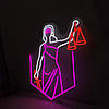 Неонова LED Вивіска Феміда 420x500 мм, фото 5
