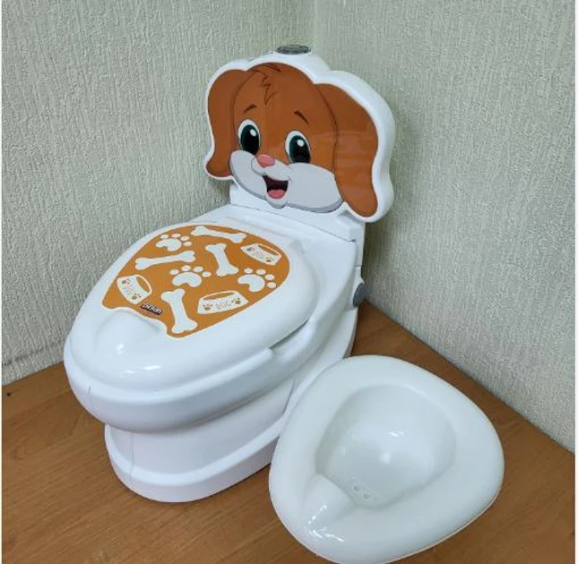 Горщик дитячий Pilsan 07-563 Цуценя (звукові ефекти, знімний лоток), фото 1